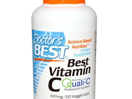 Doctor s Best, Best Vitamin C, 500 mg, 120 Veggie Capsules on Sale