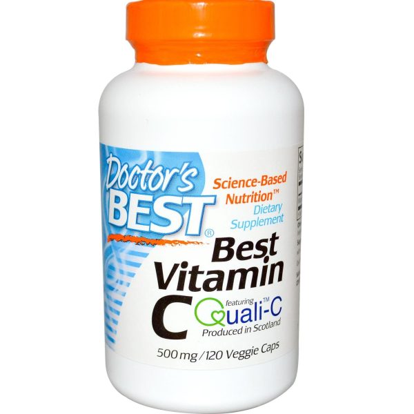 Doctor s Best, Best Vitamin C, 500 mg, 120 Veggie Capsules on Sale