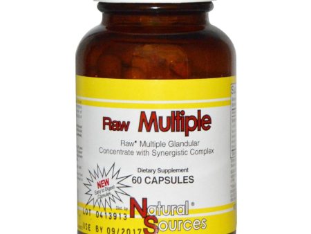 Natural Sources Raw Multiple Glandular 60 Capsules Online Sale