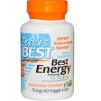 Doctor s Best Best Energy Featuring NIAGEN 75mg 60 Veggie Caps Online