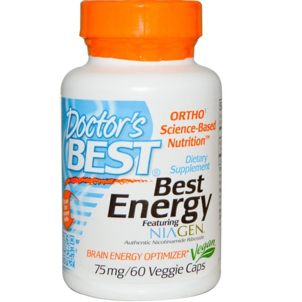 Doctor s Best Best Energy Featuring NIAGEN 75mg 60 Veggie Caps Online