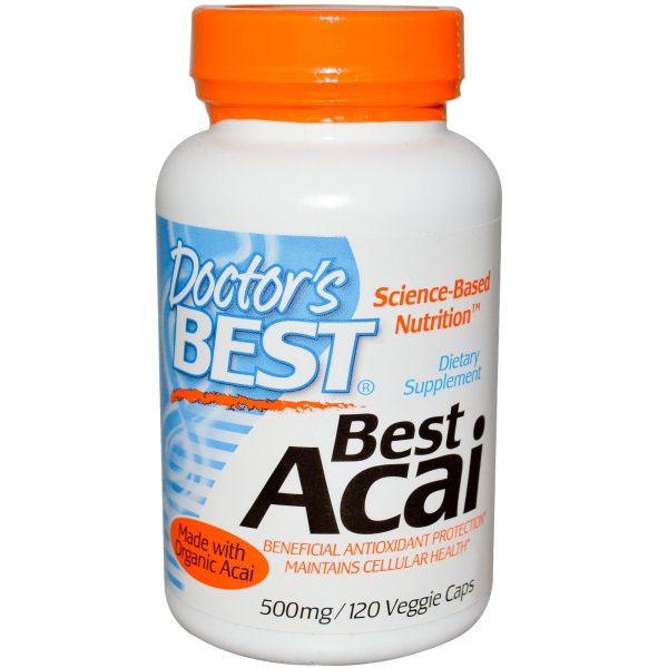 Doctor s Best, Best Acai, 500 mg, 120 VCaps - Dietary Supplement Cheap