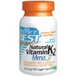 Doctor s Best, Natural Vitamin K2, Mena Q7, 45 mcg, 180 VCaps Hot on Sale