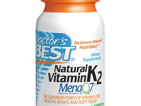 Doctor s Best, Natural Vitamin K2, Mena Q7, 45 mcg, 180 VCaps Hot on Sale