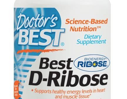 Doctor s Best Best D-Ribose 850mg 120 Veggie Capsules Supply