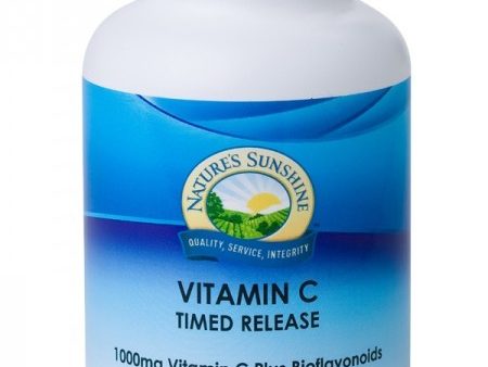 Nature s Sunshine Vitamin C Plus Bioflavonoids Timed Release 1000 mg 150 Tablets Supply