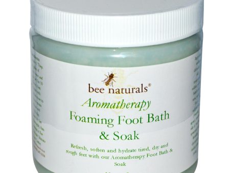 Bee Naturals, Aromatherapy Foaming Foot bath & soak - 9oz Online