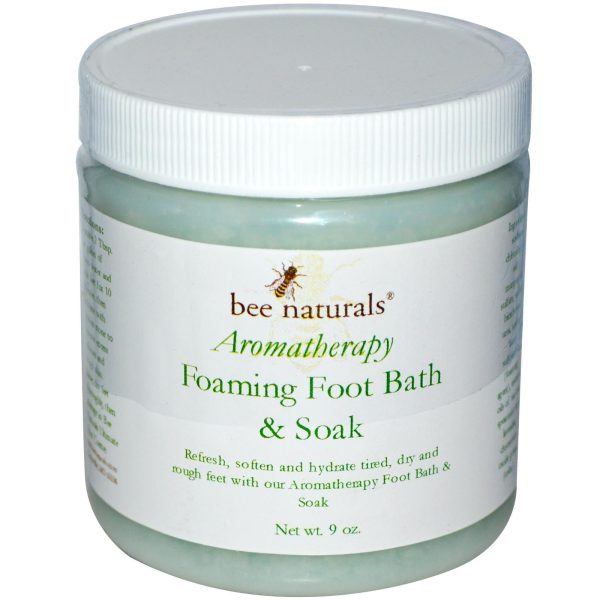 Bee Naturals, Aromatherapy Foaming Foot bath & soak - 9oz Online