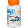 Doctor s Best High Absorption Magnesium 100% Chelated with Albion Minerals 100mg 120 Tablets Hot on Sale