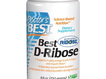 Doctor s Best Best BioEnergy D-Ribose 250 g - Dietary Supplement For Sale