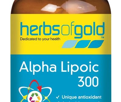 Herbs of Gold, Alpha Lipoic Acid, 300 mg, 60 Capsules For Sale