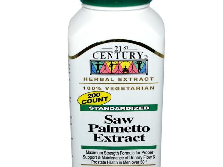 21st Century Health Care, Saw Palmetto Extract, 200 VCaps For Sale