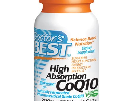 Doctor s Best, High Absorption CoQ10, 200 mg, 180 Veggie Capsules Online Hot Sale