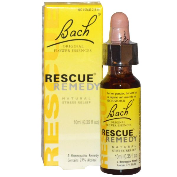 Bach Original Flower Essences Rescue Remedy 10 ml 0.35 fl oz Online Hot Sale