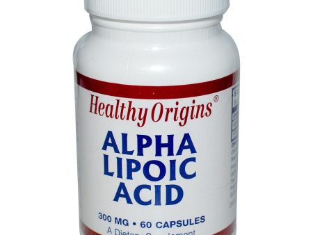 Healthy Origins, Alpha Lipoic Acid, 300 mg, 60 Capsules Hot on Sale