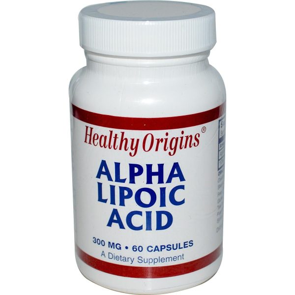 Healthy Origins, Alpha Lipoic Acid, 300 mg, 60 Capsules Hot on Sale