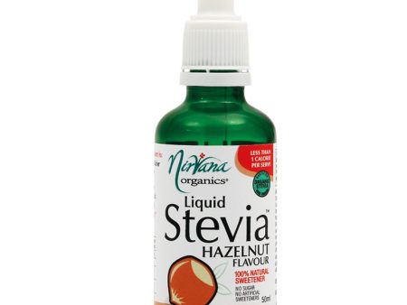 Nirvana Organics, Stevia, Liquid, Hazelnut, 50 ml For Discount