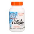 Doctor s Best Acetyl-L-Carnitine 500mg 120 Veggie Caps For Cheap