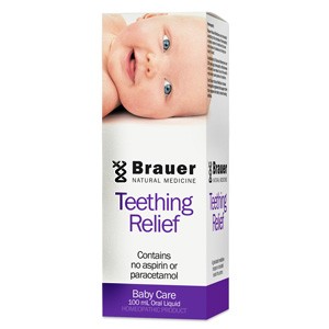 Brauer Natural Medicine, Baby & Child, Teething Relief, 100 ml Online now