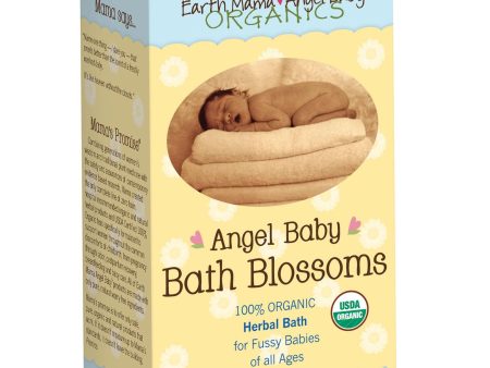 Earth Mama, Angel Baby, Bath Blossoms, Herbal Bath 6 Bath Sachets For Cheap