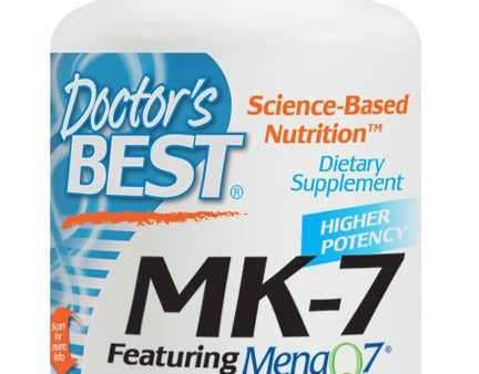 Doctor s Best MK-7 Featuring Mena Q7 Natural Vitamin K2 100 mcg 60 Vcaps Online Hot Sale