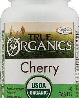 Enzymatic Therapy, True Organics, Cherry 90 Tablets Hot on Sale