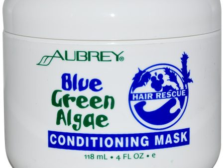 Aubrey Organics, Hair Rescue, Conditioning Mask, Blue Green Algae, 4 fl oz, 118ml Online