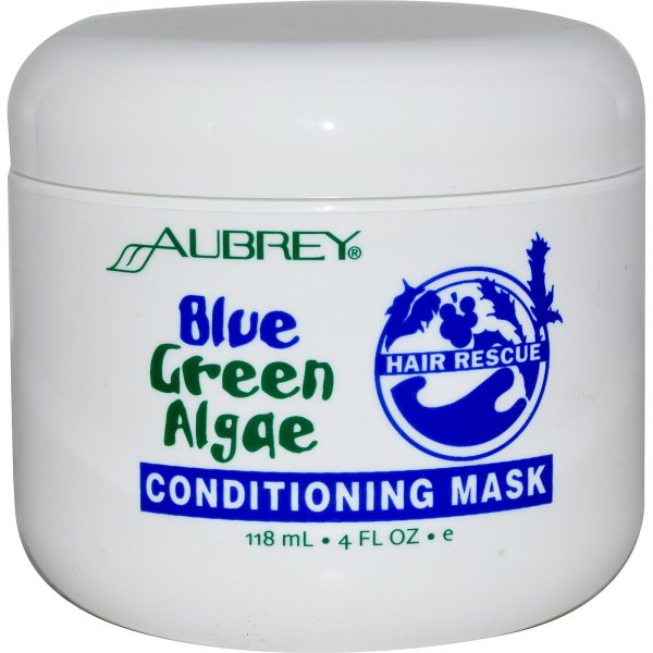 Aubrey Organics, Hair Rescue, Conditioning Mask, Blue Green Algae, 4 fl oz, 118ml Online