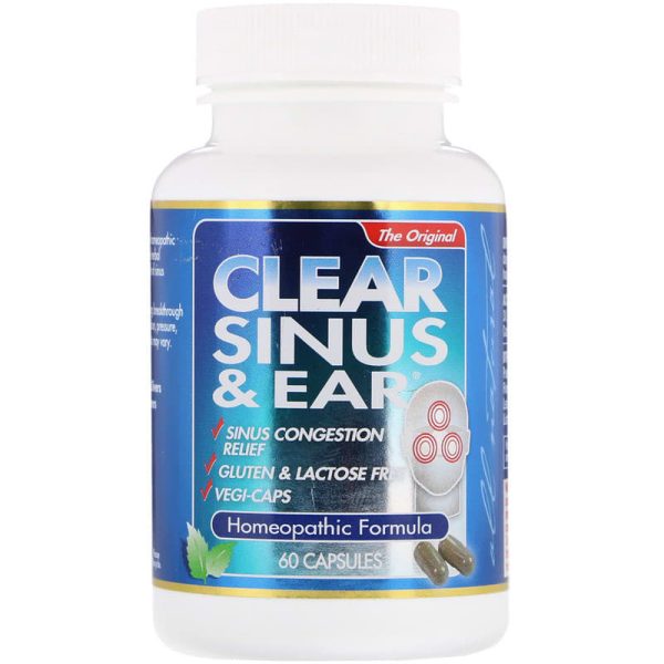 Clear Products, Clear Sinus & Ear, 60 Capsules For Discount