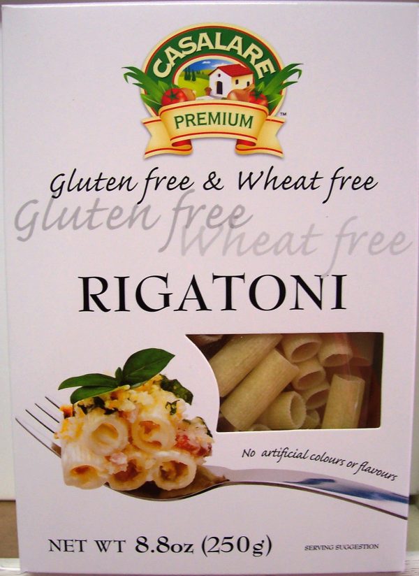 Casalare, Rigatoni, Gluten Free & Wheat Free, 250 g Online