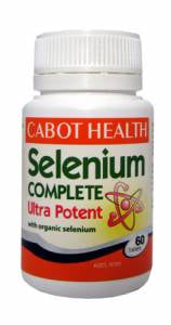 Cabot Health Selenium Complete 150 mcg Ultra Potent 60 Capsules on Sale