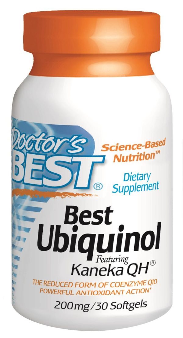 Doctor s Best, Best Ubiquinol, Featuring Kaneka QH, 200 mg, 30 Softgels Online now