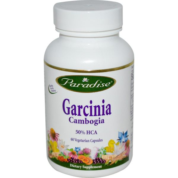 Garcinia Cambogia Paradise Herbs 60 Veggie Caps - Dietary Supplement Online Sale