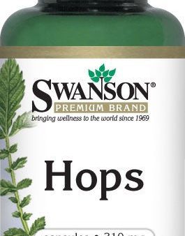 Swanson Premium Hops 310 mg 180 Capsules - Dietary Supplement Hot on Sale