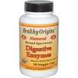 Healthy Origins, Digestive Enzymes, Broad Spectrum, 90 Veggie Capsules Online Sale