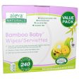 Aleva Naturals, Bamboo Baby Wipes, Ultra Sensitive, Value Pack, 240 Wipes Hot on Sale