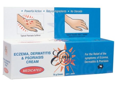 Emu Fire, Eczema, Dermatitis & Psoriasis Cream, 75 g Online Hot Sale