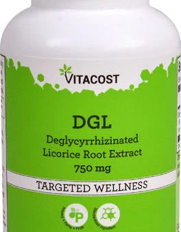 Vitacost DGL Deglycyrrhizinated Licorice Root Extract -- 750 mg - 100 Capsules Cheap