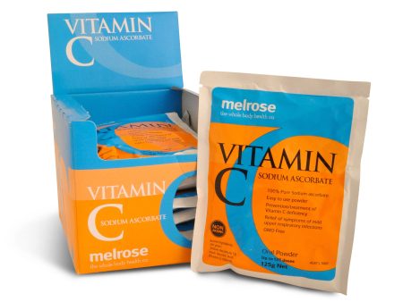 Melrose, Vitamin C, Sodium Ascorbate, Powder, 125 g Online now