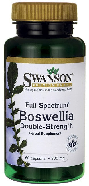 Swanson Premium Full-Spectrum Boswellia 800mg 60 Capsules Hot on Sale