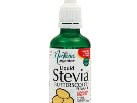 Nirvana Organics, Stevia, Liquid, Butterscotch, 50 ml For Cheap