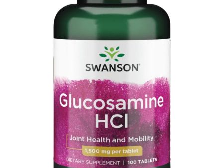 Swanson Glucosamine HCl 1500Mg 100 Tablets - Dieatry Supplement Online