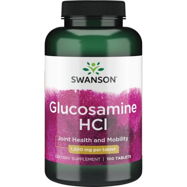 Swanson Glucosamine HCl 1500Mg 100 Tablets - Dieatry Supplement Online