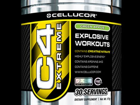 Cellucor C4 Extreme, 30 Servings, Green Apple - Dietary Supplement Online now