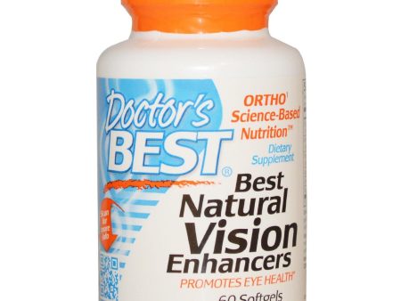 Doctor s Best, Best Natural Vision Enhancers, 60 Softgels Cheap