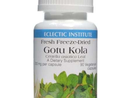 Eclectic Institute Gotu Kola 300 mg 90 Veggie Capsules For Discount