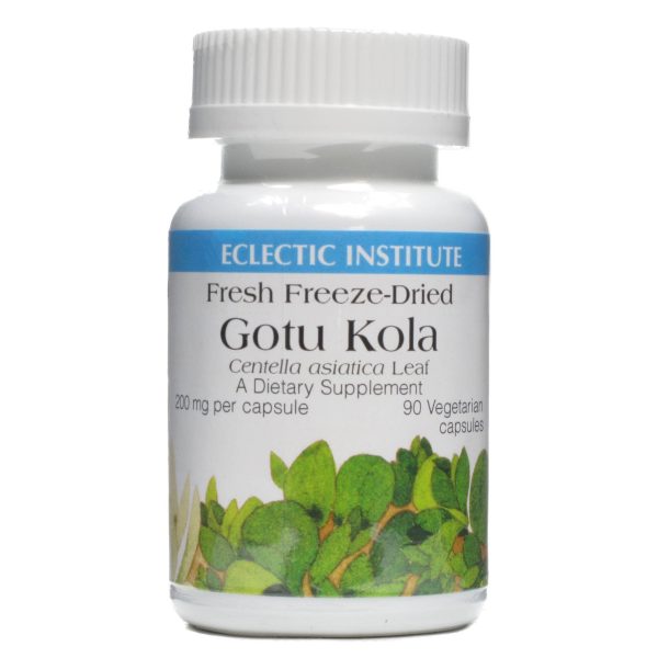 Eclectic Institute Gotu Kola 300 mg 90 Veggie Capsules For Discount