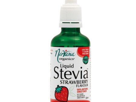 Nirvana Organics, Stevia, Liquid, Strawberry, 50 ml Online Sale