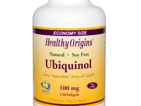 Healthy Origins, Ubiquinol, 100 mg, 120 Softgels Online Hot Sale