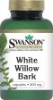 Swanson Premium White Willow Bark 400mg 90 Capsules Online now